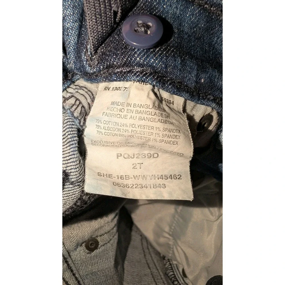 Wrangler Girls 2T Purple Shirt western country cowgirl Jeans outfit pearl snap‎